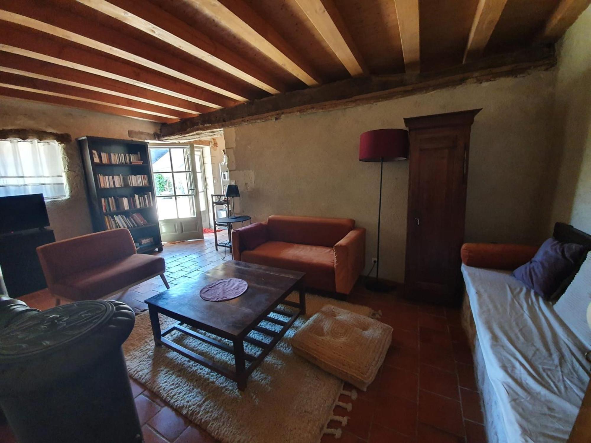 Maison De Charme Saint-Saturnin-sur-Loire Buitenkant foto